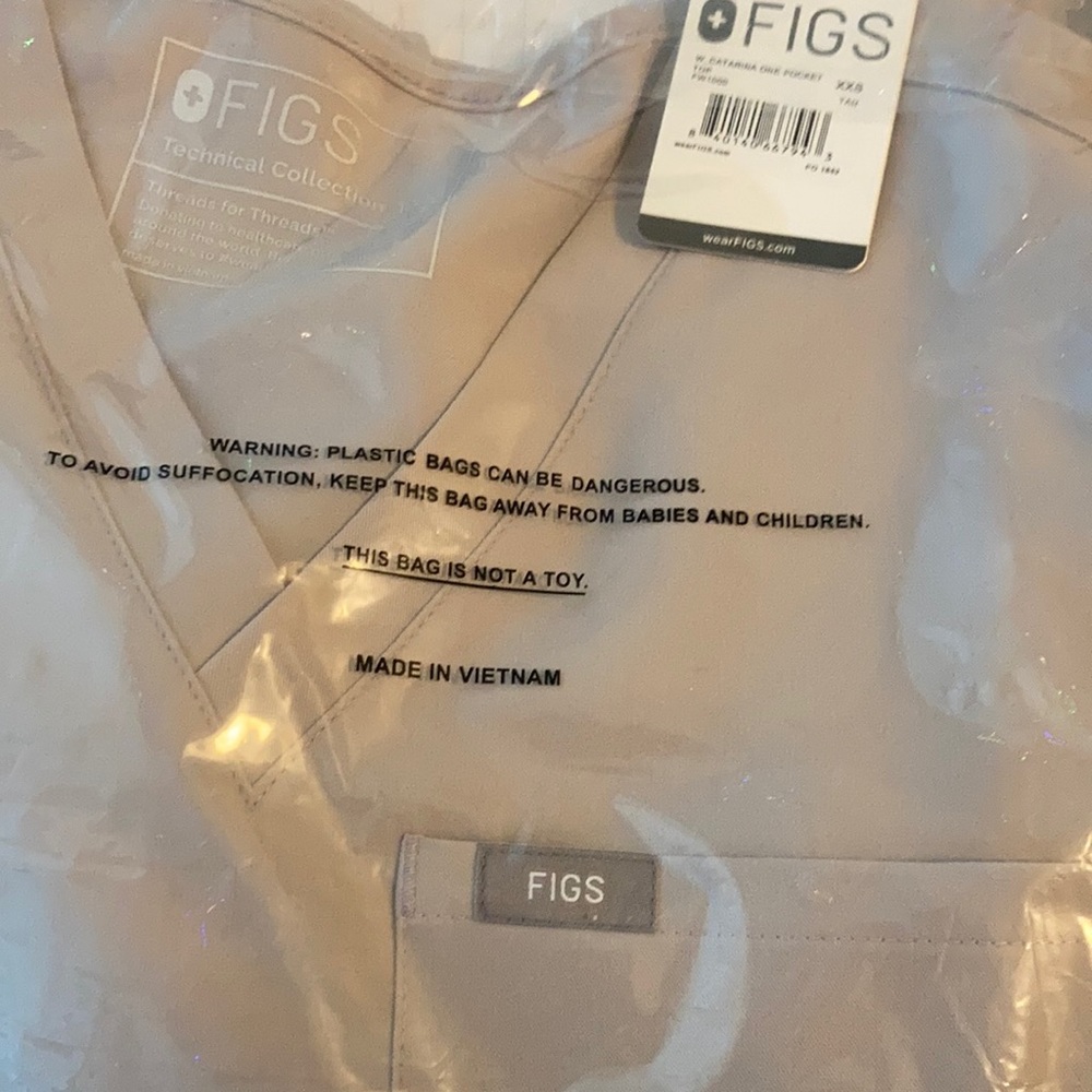 NWT Figs Slate Catarina XXS